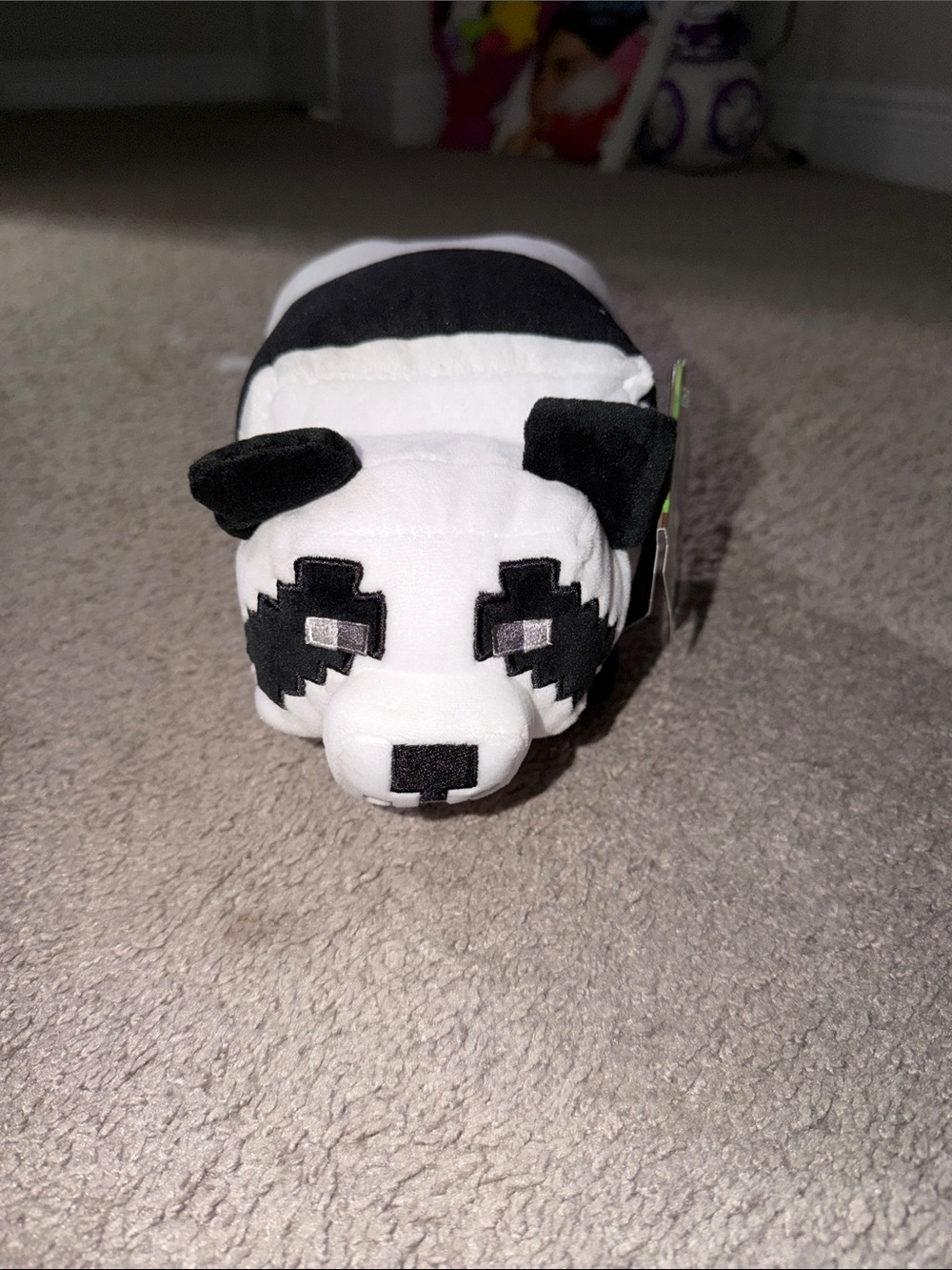 Minecraft Panda Plush - Black & White Plush Toy